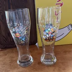 Disney store 15周年？キャラクターグラス 2個セット