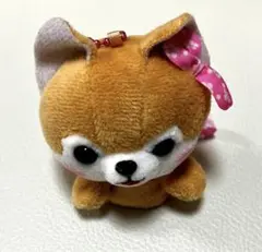 豆しば三兄弟　ぬいぐるみ マスコット キーホルダー　指人形