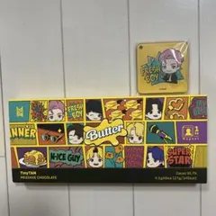TinyTAN Butter メッセージチョコレート空箱　マグネット付(RM)