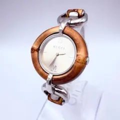 不動 ジャンク GUCCI グッチ 腕時計 132.4 バンブー バングル 不動 ジャンク GUCCI グッチ 腕時計 132.4 バンブー バングル - メルカリ