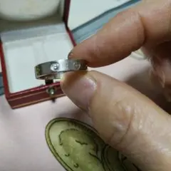 Cartierミニラブリング　K18WG サイズ53 　5グラムのサムネイル