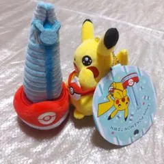 韓国限定 ポケモン ポップアップ ピカチュウ マスコットキーリング