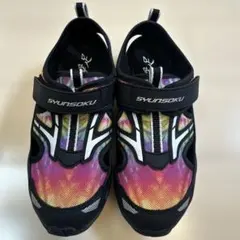 【美品】SYUNSOKU カラフルサンダル 20cm EE