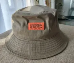 UNIVERSAL OVERALL ベージュ バケットハット 新品タグ付き