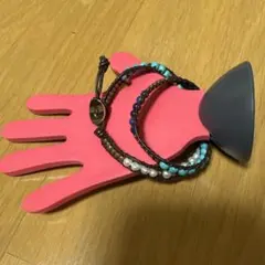 お値下げ！ストーンマーケット　巻きつけブレスレットターコイズ、ラピスラズリ