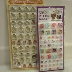 あ*ず様 ボンボンドロップシール　タイルシール　サンリオ　2シート