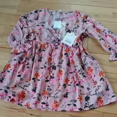 新品 エフオーキッズ 女の子 ベビー ワンピース サイズ90のサムネイル