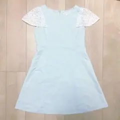 美品✨プロポーションボディドレッシング フレアワンピース L