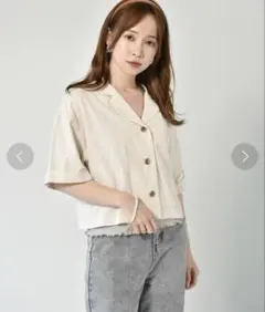 【ems excite】アソート開襟シャツ