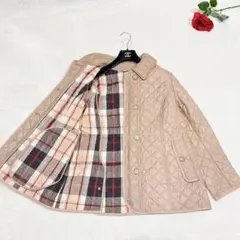 未使用✨　マッキントッシュ　ロンドン　キルティング　ジャケット　ピンク　ベージュ