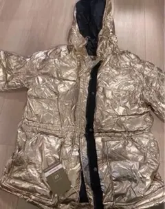 GAP ダウンジャケット　Sサイズ　ゴールド