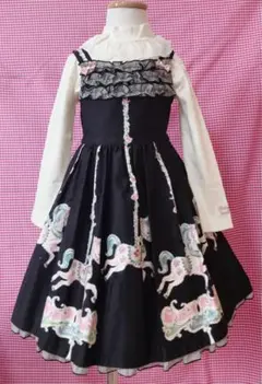 新品　シャーリーテンプル　ワンピース　+ トップスセット