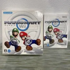 Wii マリオカート＆ハンドル同梱セット