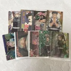 鬼滅の刃 ウエハースカード　特典 クリアカード まとめ売り レンチキュラーカード