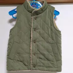 リバーシブル　ベスト　100cm