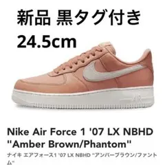 新品　定価以下　黒タグ付　NIKE AIR FORCE 24.5cm