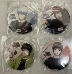 銀魂 坂田銀時 桂小太郎 土方十四郎 沖田総悟 缶バッジ