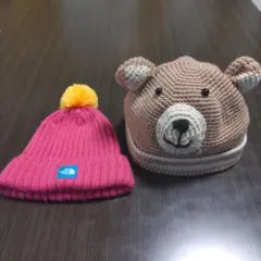 子供帽子セット売りTHE NORTH FACE ザノースフェイス★ニット帽