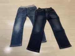ストレッチパンツ　デニムパンツ 110