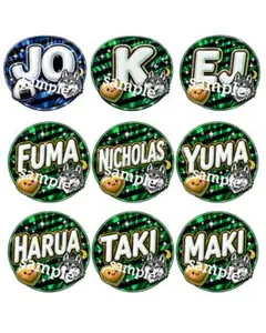 【ファンサうちわ】&team ネームボード