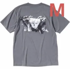 呪術廻戦 五条悟 Tシャツ ユニクロ 半袖 グレー　M