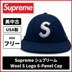 【極美品】Supreme Sロゴキャップ 2026年最新】supreme sロゴ キャップ ウールの人気アイテム - メルカリ
