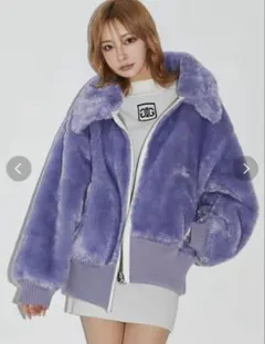 SNIDEL ×PUMA エコファーブルゾン - メルカリ