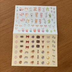 ダッフィ&フレンズ　ディズニー　シール　カレンダー　ダッフィ