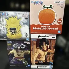 ワンピース フィギュア どんぶり 4点セットのサムネイル