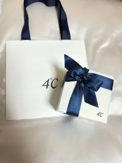 4℃ ピアス ピンクゴールド トパーズ SV(K18YGc)