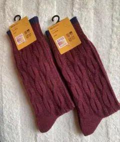 ユニクロ ヒートテック ソックス MEN 25-27cm 2足セット