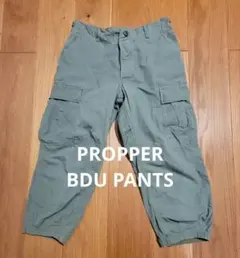オリーブ カーゴパンツ【PROPPER】　BDU DARTS HEM PANTS