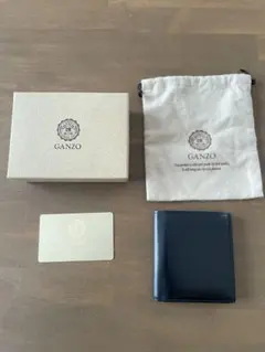美品]GANZO〜ガンゾ〜 馬蹄型 小銭入れ コインケース ダークブラウン