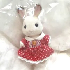 シルバニアファミリー ショコラウサギの女の子　ウサギ 人形 本体