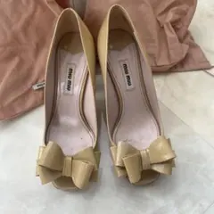 miumiu リボンパンプス　35