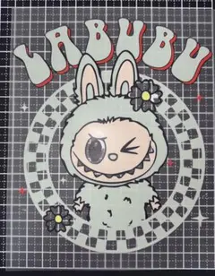 ラブブ　アイロンシート