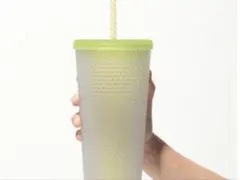 スターバックス　2026 福袋　ロゴコールドカップ　タンブラー　イエロー