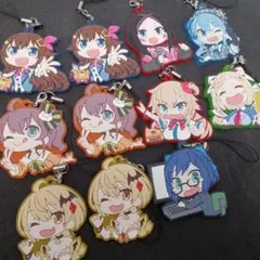 ホロライブ　ラバーストラップ