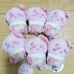 ちいかわ ぬいぱれっと さくらいろ マスコット　ラッコ