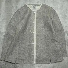 OSTERGOTLANDS ULLSPINNERI ノーカラージャケット