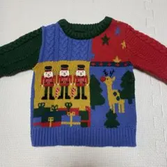 next クリスマスニットセーター　90