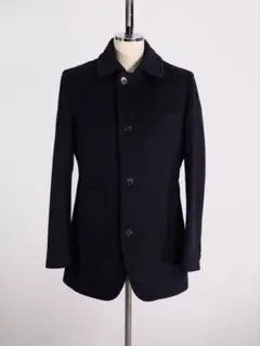 【美品】COMME CA MEN アンゴラウールコート
