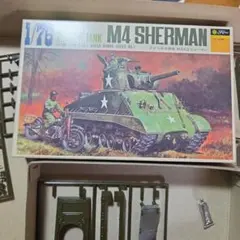 旧タミヤ】1／21 デラックスシリーズ M－4シャーマン - メルカリ