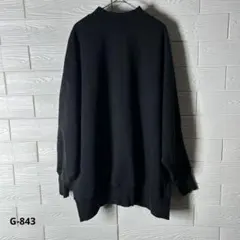 黒トレーナー スウェット