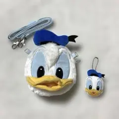 アベイル ディズニー ドナルド ぬいポーチ カードホルダー 推し活 アベイル ディズニー ドナルド ぬいぐるみ ポーチ カードホルダー 推し