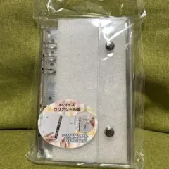 【新品未開封】クリアシール帳 バインダー リフィル10枚付き A6 推し活 透明