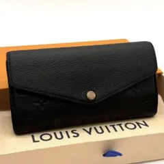 超美品】ルイヴィトン アンプラント ポルトフォイユ サラ 長財布