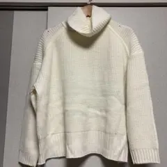 ☆新品未使用 earth music&ecology 白ニット