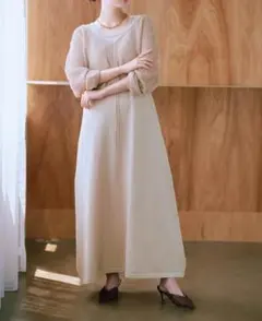 新品タグ付』 マルゥ ノースリーブ ロング ワンピース - メルカリ