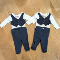 H&M ベビー フォーマル ロンパース・ズボン２点セット 60〜70サイズ